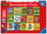Ravensburger Puzzle  200 XXL Pieces: Super Mario Characters 12004347V