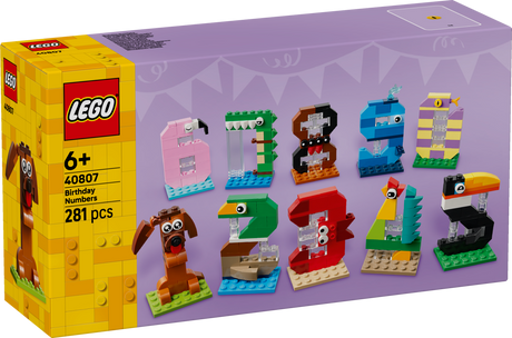 LEGO Iconic Birthday Numbers 40807L