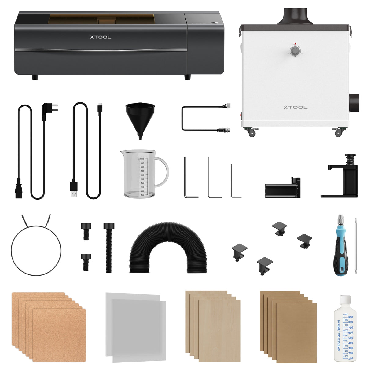 xTool P2 Laser Cutter Edu Bundle P1030548