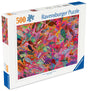 Ravensburger Puzzle 500 Pieces: Fish In Fuchsia 12001844V