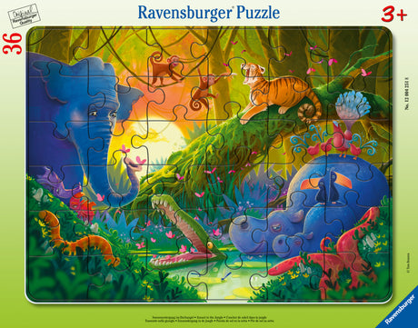 Ravensburger Big Frame Puzzle 36 Pieces: Jungle 12004251V