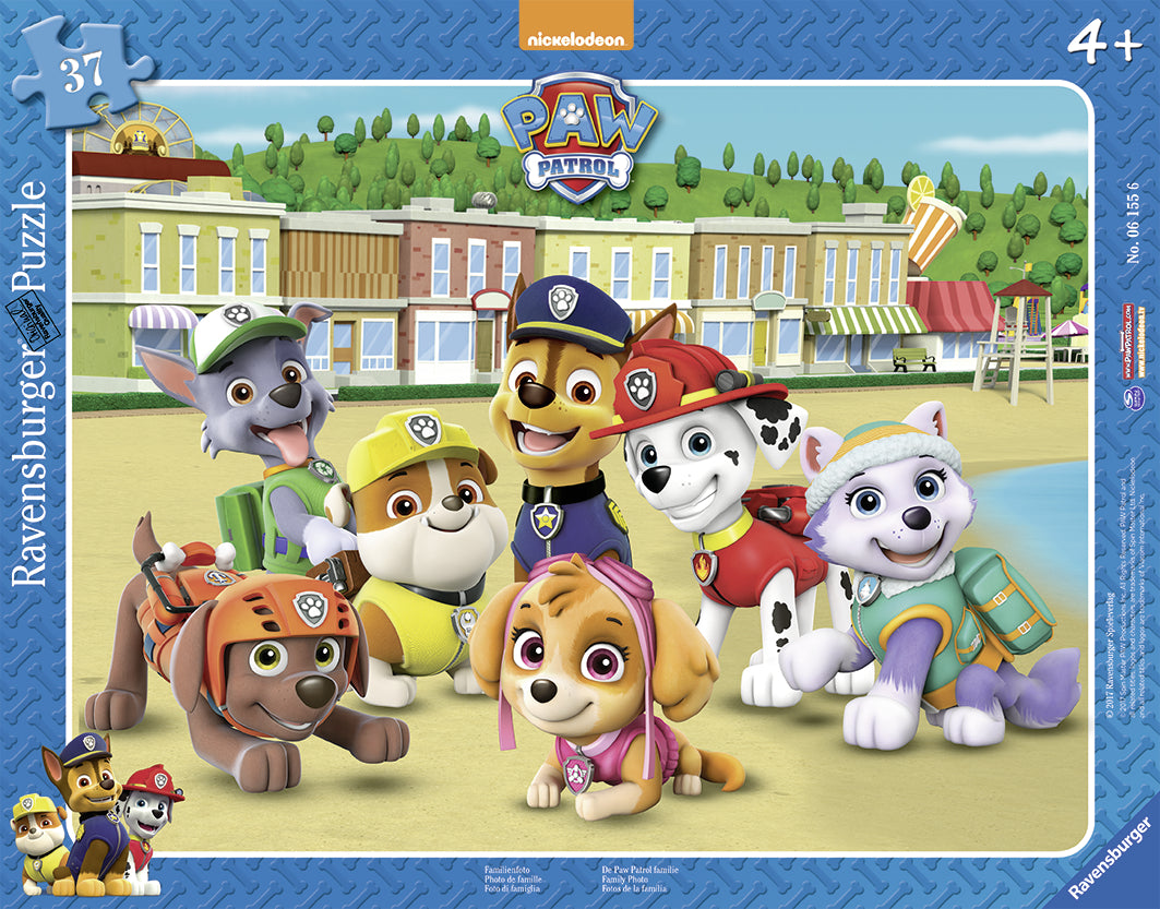 Ravensburger Frame Puzzle 37 pc Paw Patrol 061556V