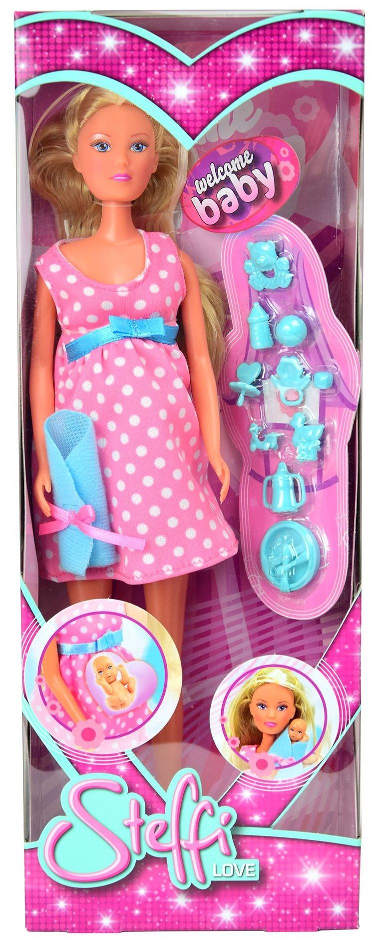 Simba Doll Steffi Welcome Baby 105733315B