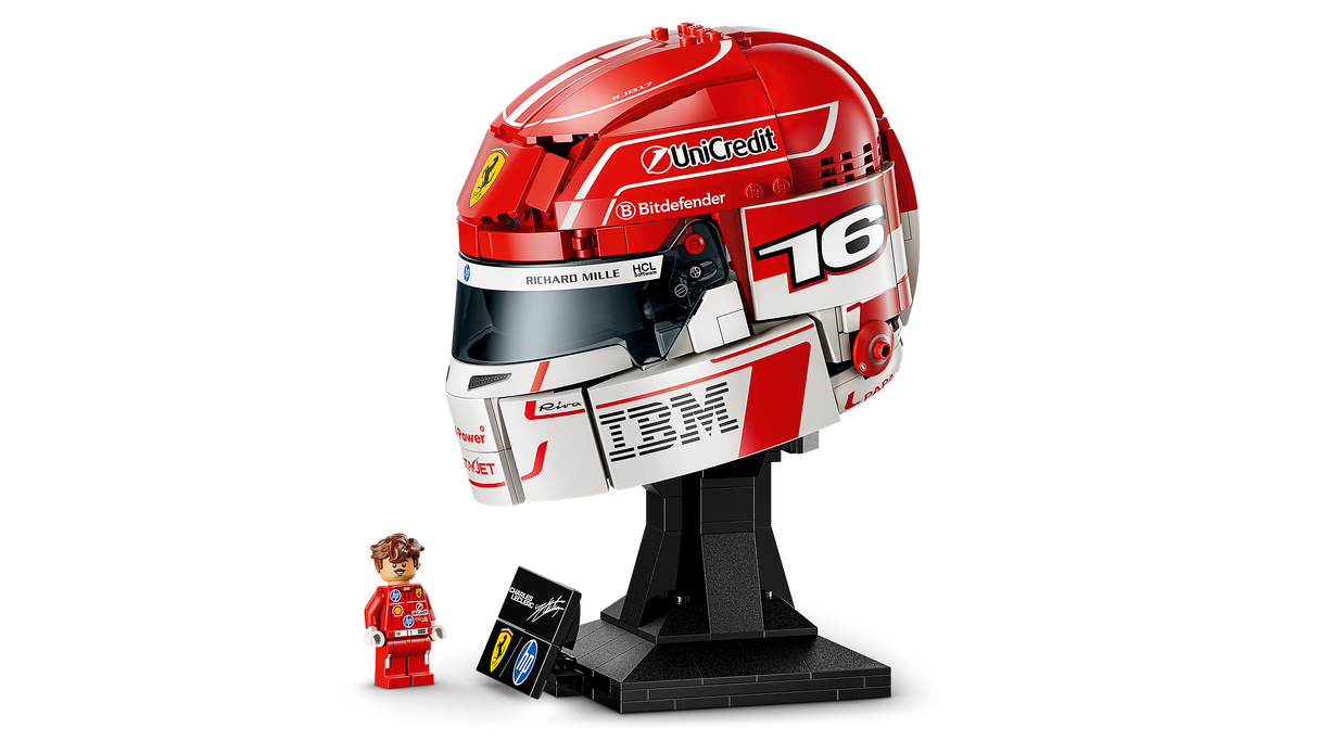 LEGO Editions Scuderia Ferrari HP Charles Leclerc Helmet 43014L
