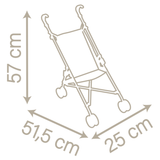 Smoby Baby Dolls Pushchair 220407S