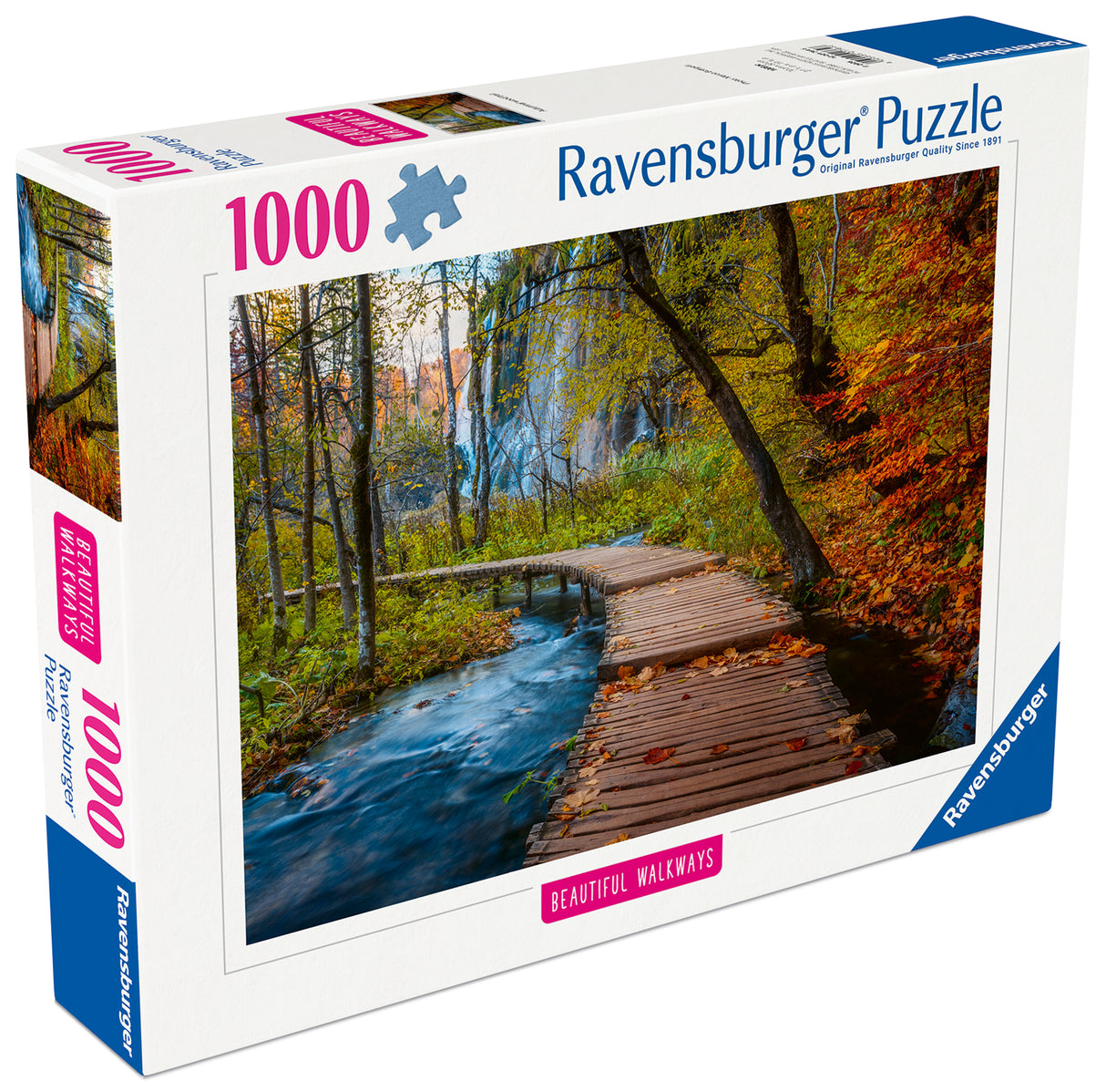 Ravensburger Puzzle 1000 Pieces: Autumnal Wooden Trail In Croatia 12001764V