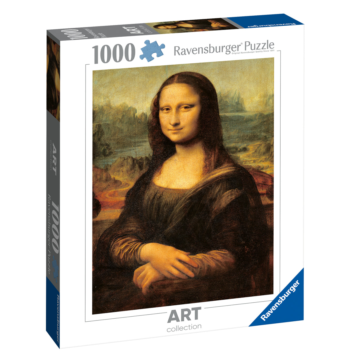 Ravensburger Puzzle 1000 Pieces: Da Vinci Mona Lisa 12000058V