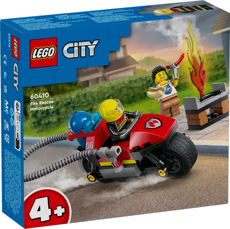 LEGO City Fire Rescue Motorcycle 60410L