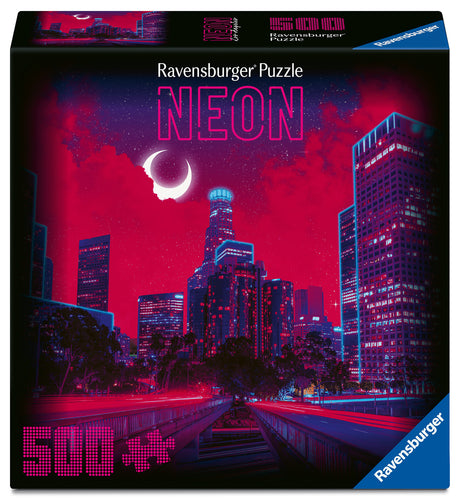Ravensburger Neon Puzzle  500 Pieces: Los Angeles 12001979V