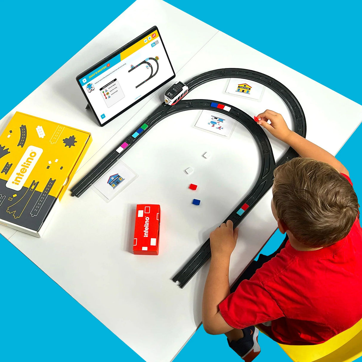 Intelino Smart Train Classroom Set INT-J1-SS1-CL
