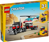 LEGO Creator Flatbed Truck with Helicopter 31146L