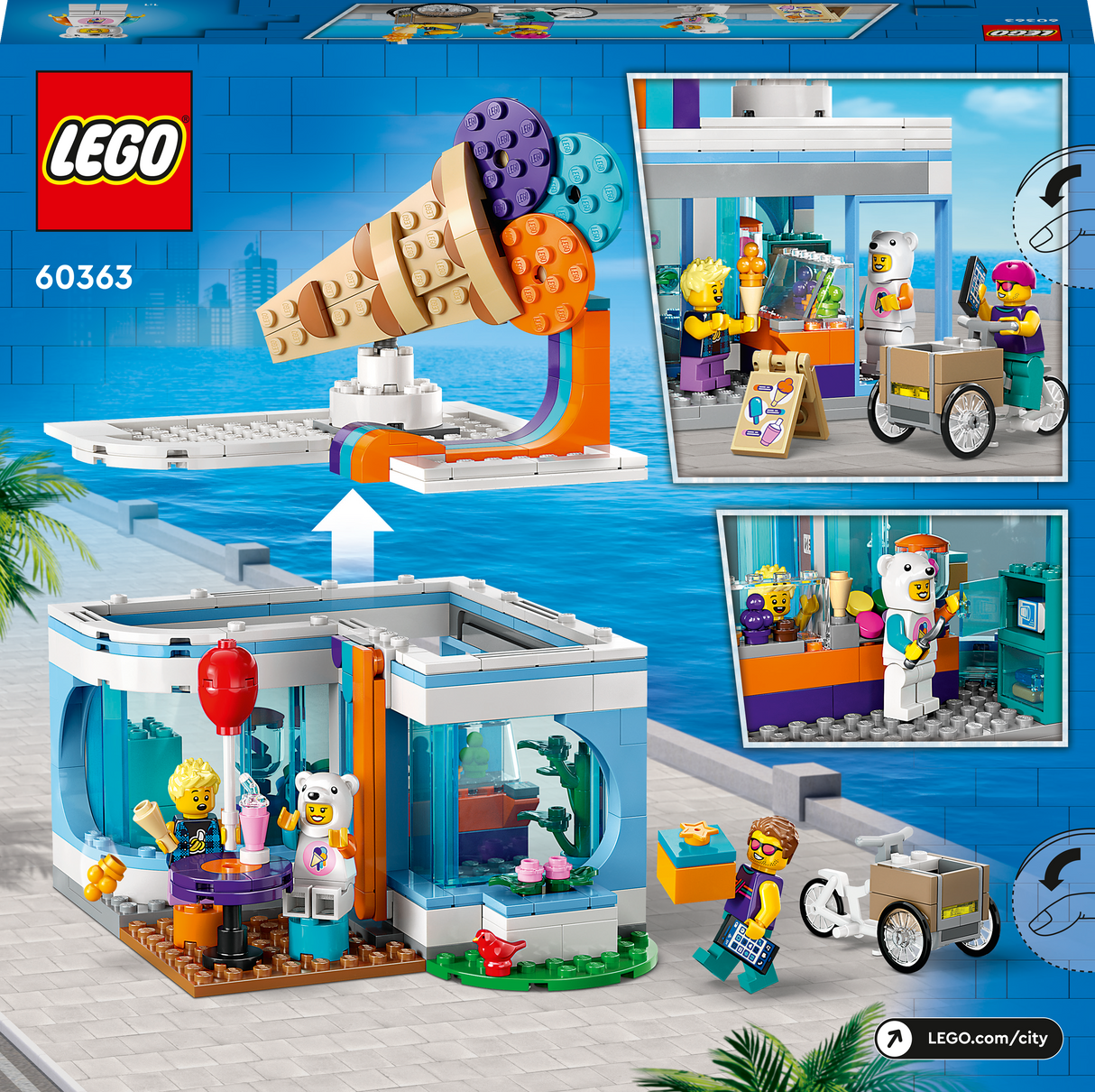 LEGO City Ice cream shop 60363L