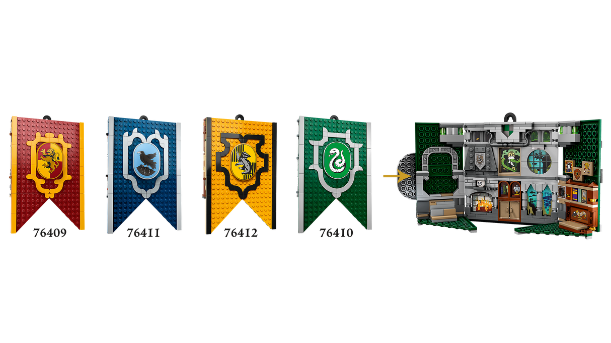 LEGO Harry Potter Slytherin House Banner 76410L