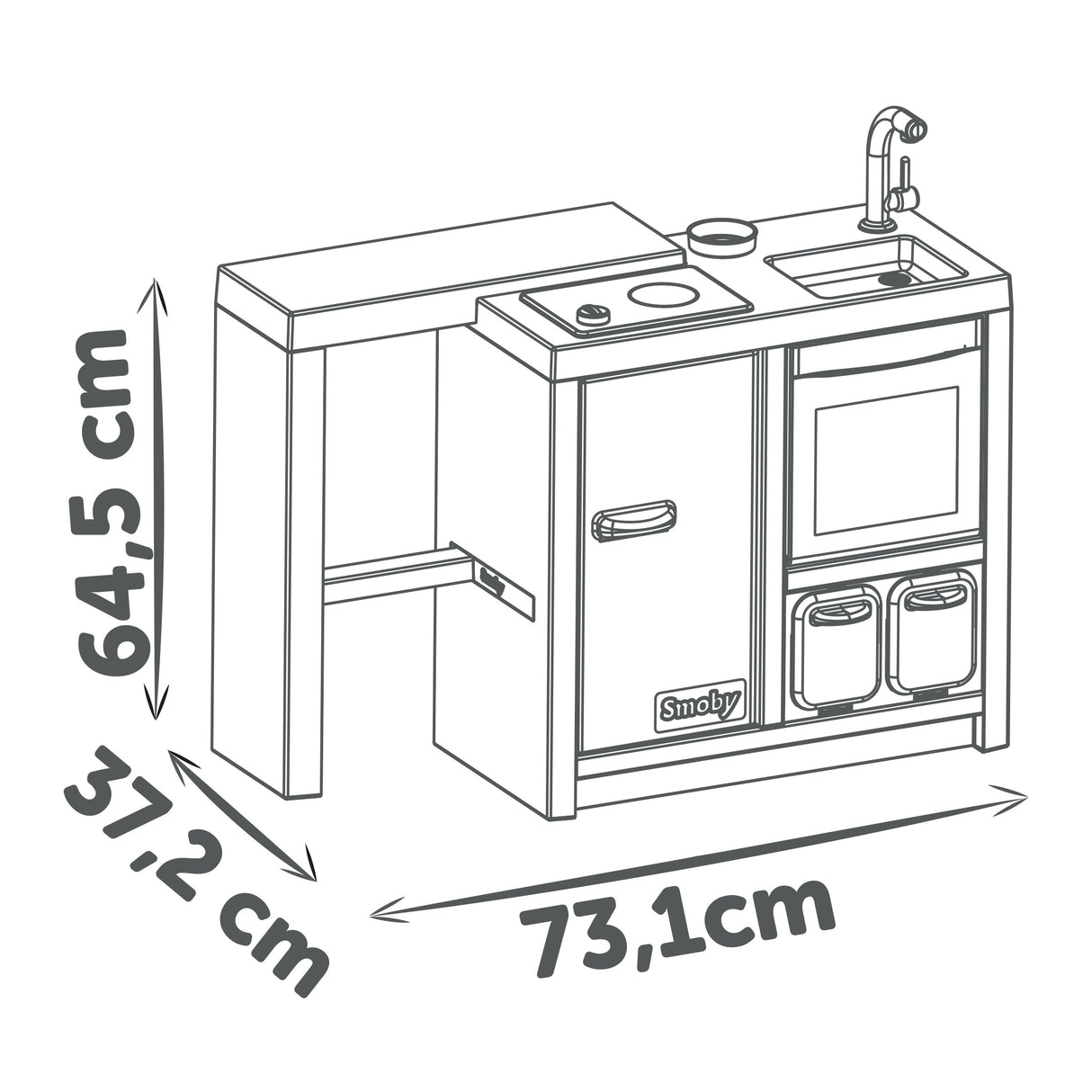 Smoby Kitchen Island 312601S