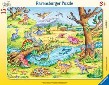 
Ravensburger Frame Puzzle 15 pc Small Dinosaurs 056330V