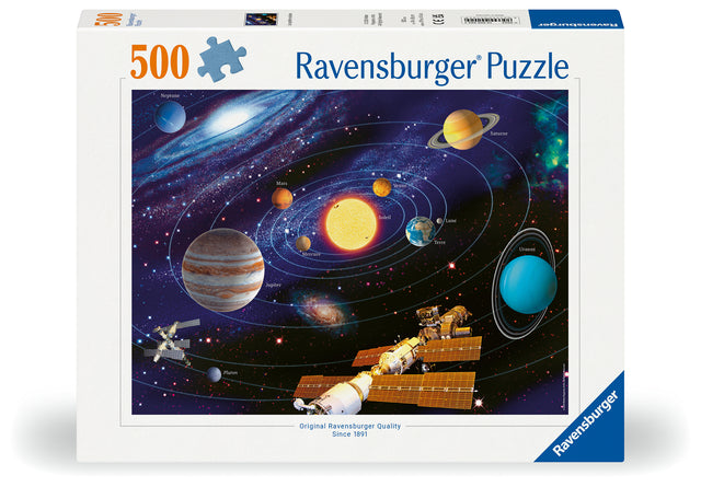 Ravensburger Puzzle 500 pc Solar System 12000202V