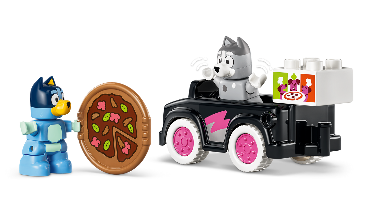 LEGO DUPLO Bluey Pizza Girls with Muffin and Bluey 10469L