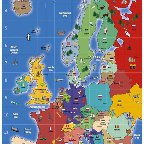 TTS Bee-Bot European Map GE00771B