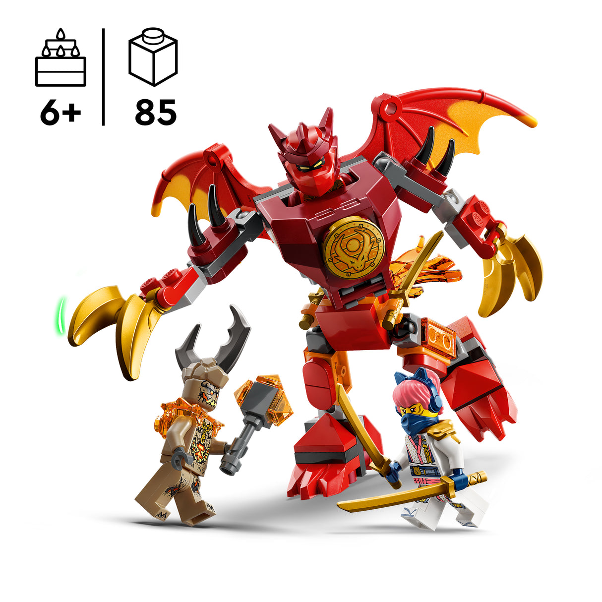 LEGO Ninjago Kai's Dragon Mech Battle Pack 71851L
