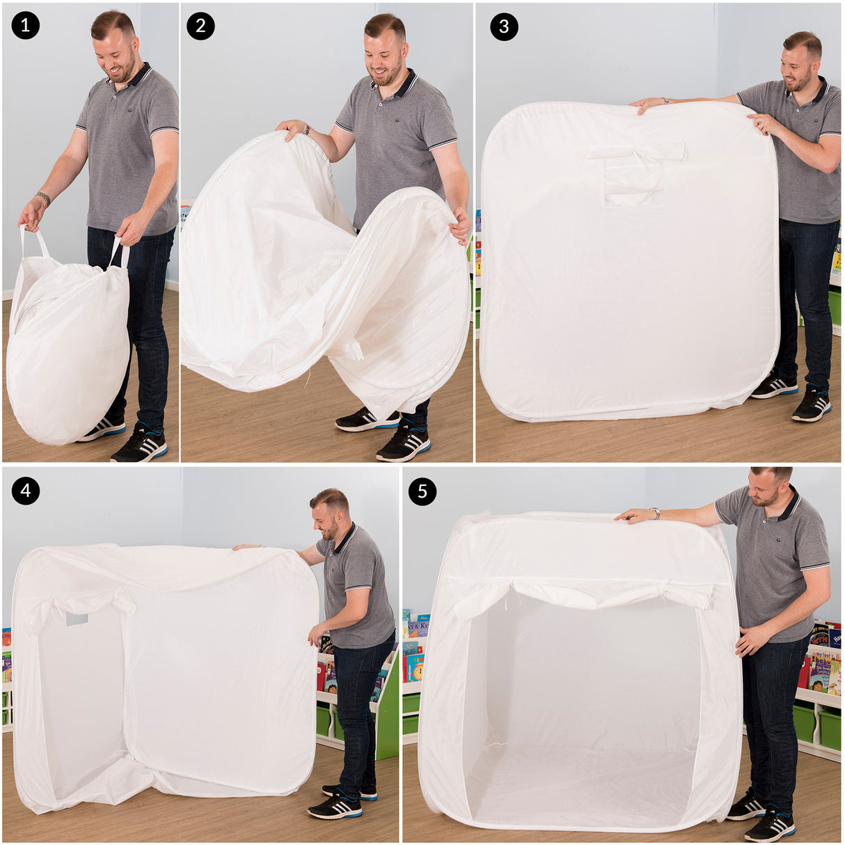 TTS Pop-up Sensory Space White SD10060B