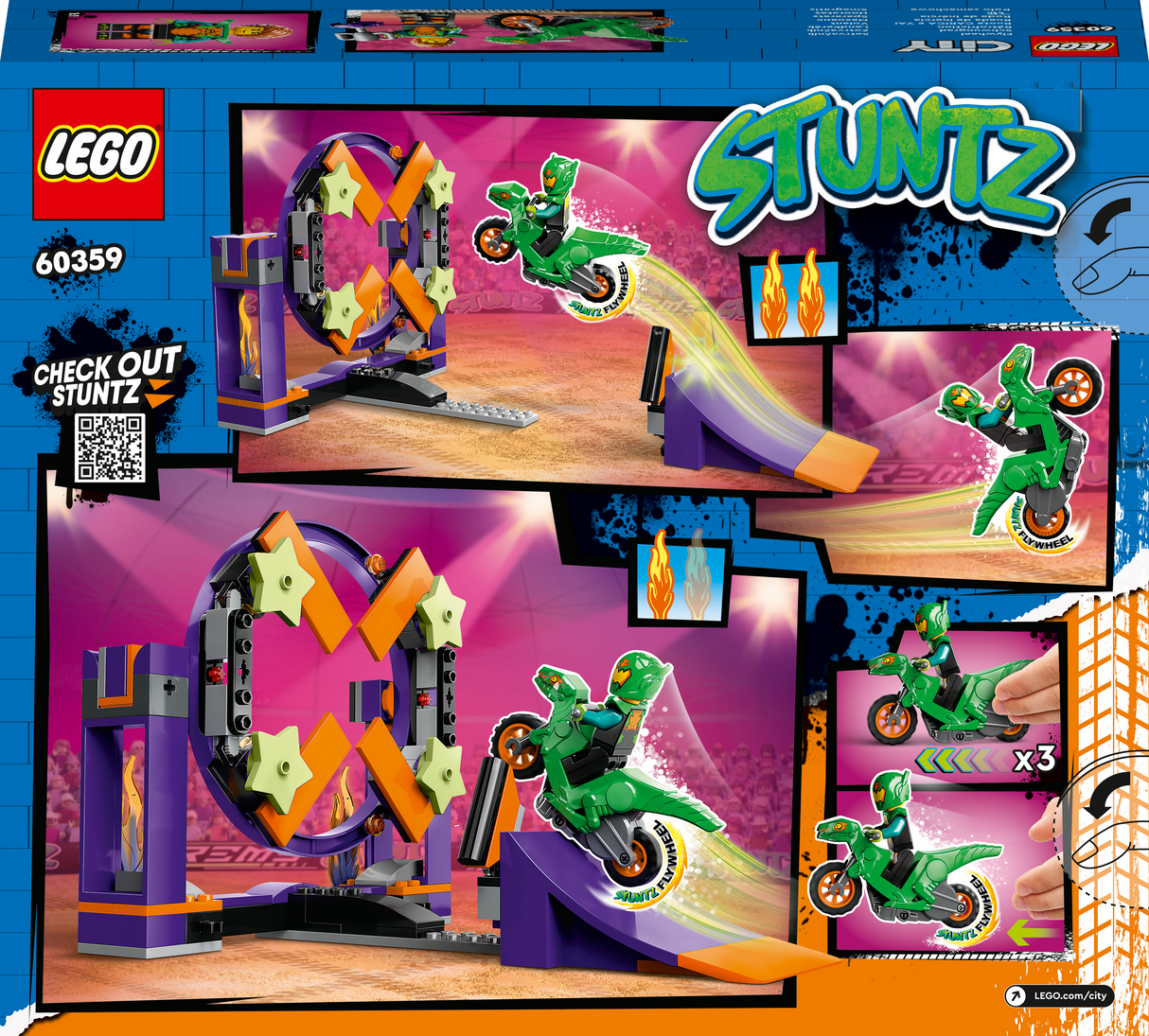 LEGO City Dunk Stunt Ramp Challenge 60359L