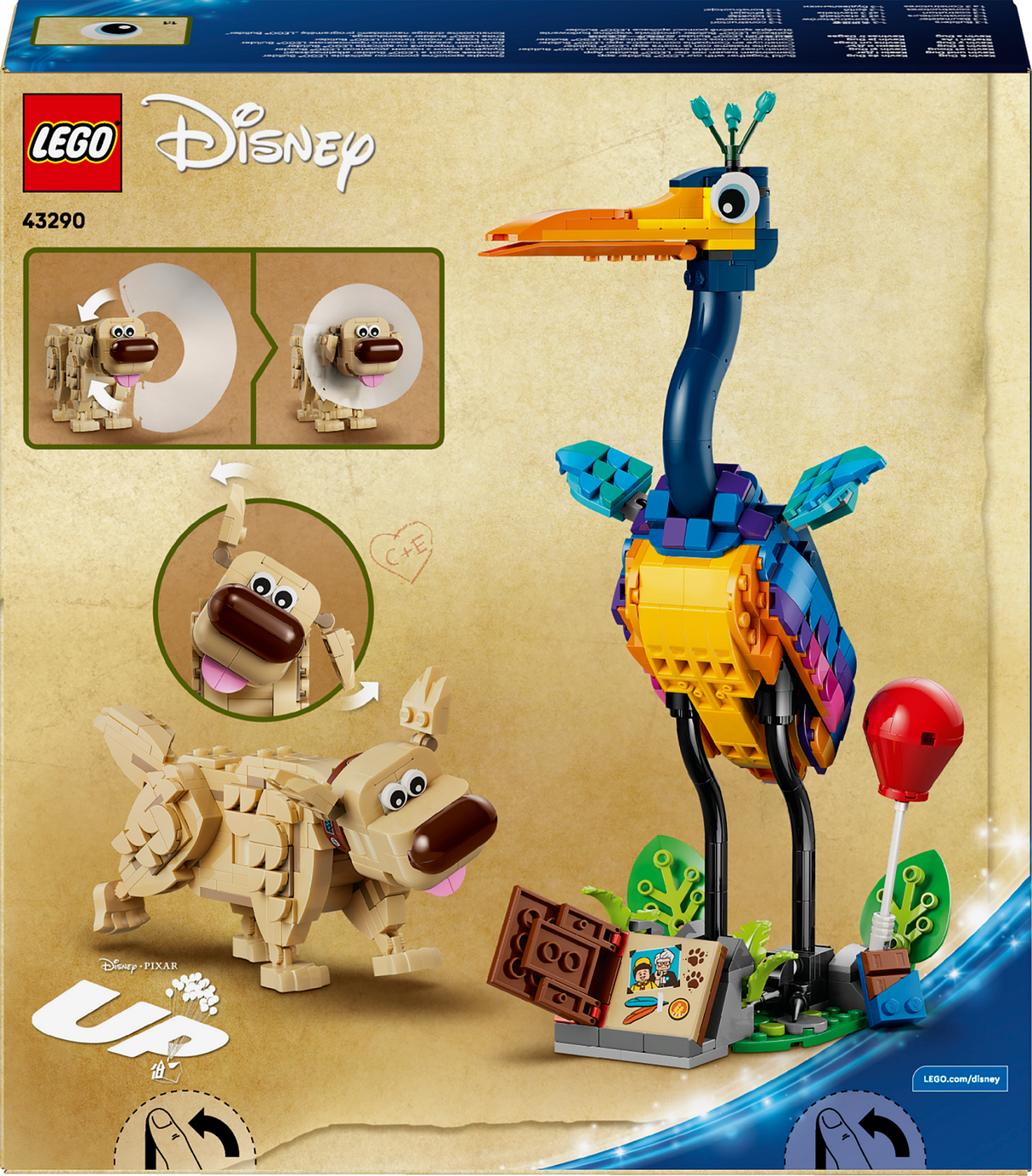 LEGO Disney Pixar Kevin & Dug 43290L