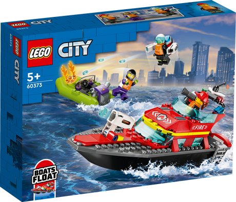 LEGO City Fire Rescue Boat 60373L