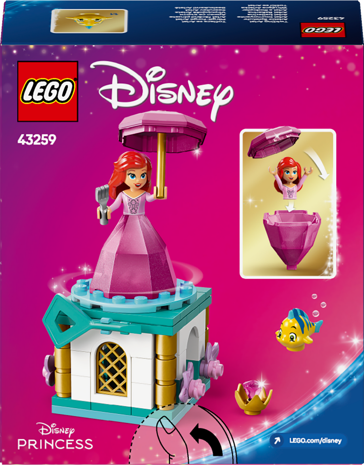 LEGO Disney Princess Twirling Ariel 43259L