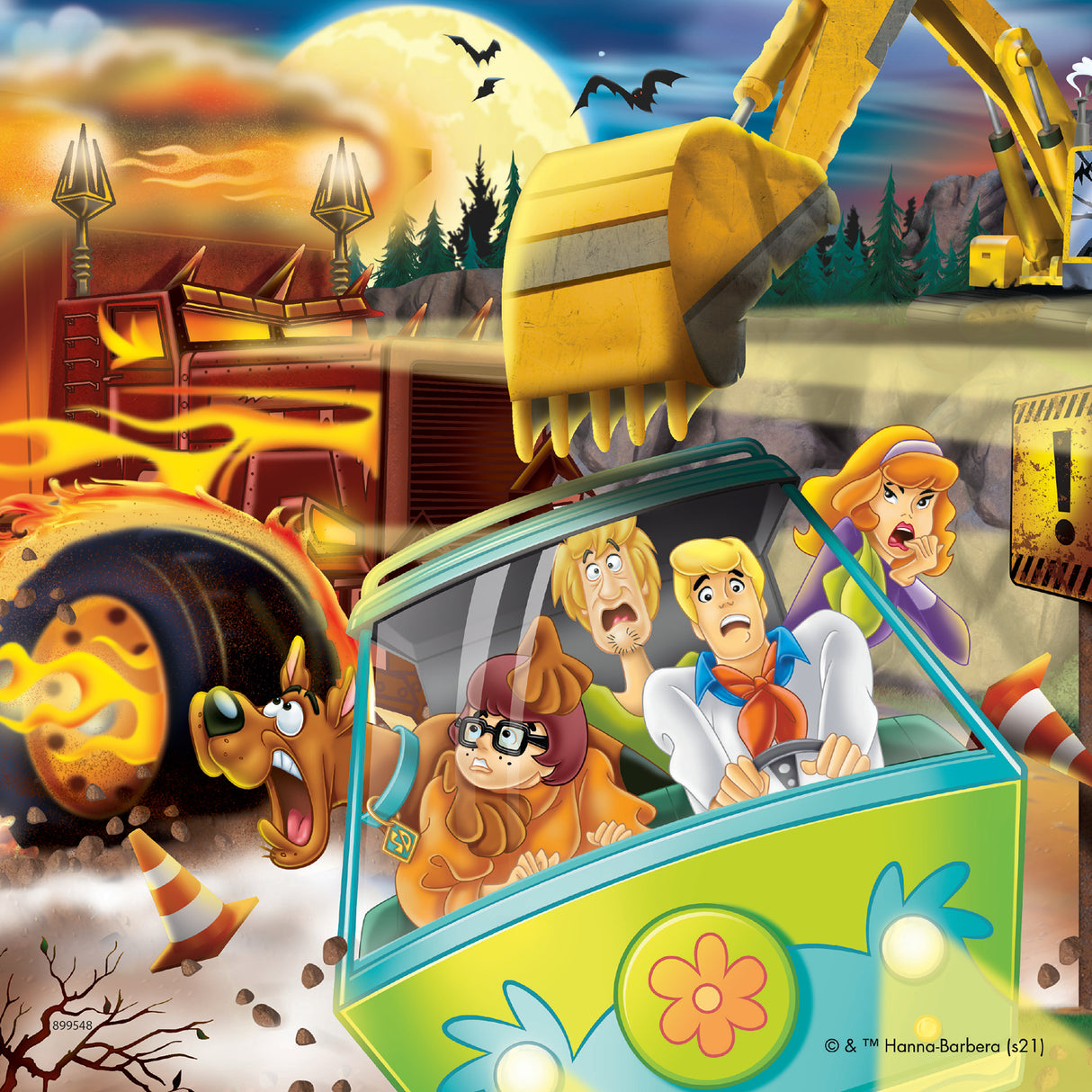 Ravenburgeri Puzzle 3x49 pc Scooby Doo 052424V