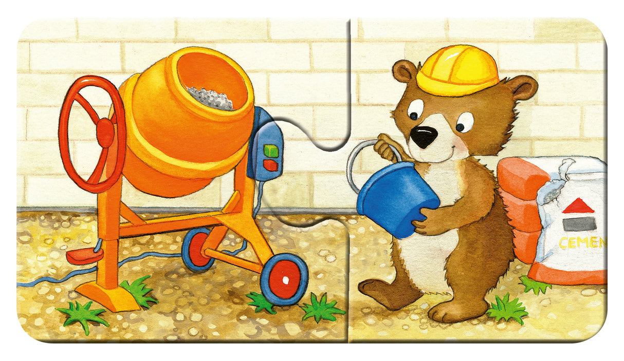 Ravensburger My First Puzzle 9x2 pc Construction 030743V