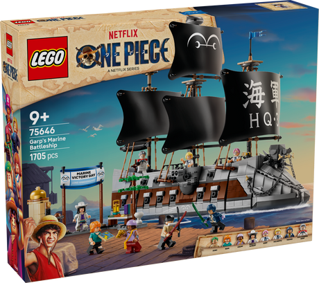 LEGO ONE PIECE Garp’s Marine Battleship 75646L