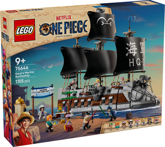 LEGO ONE PIECE Garp’s Marine Battleship 75646L