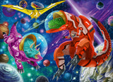Ravensburger Puzzle 200 pc Space Dinosaurs  129768V