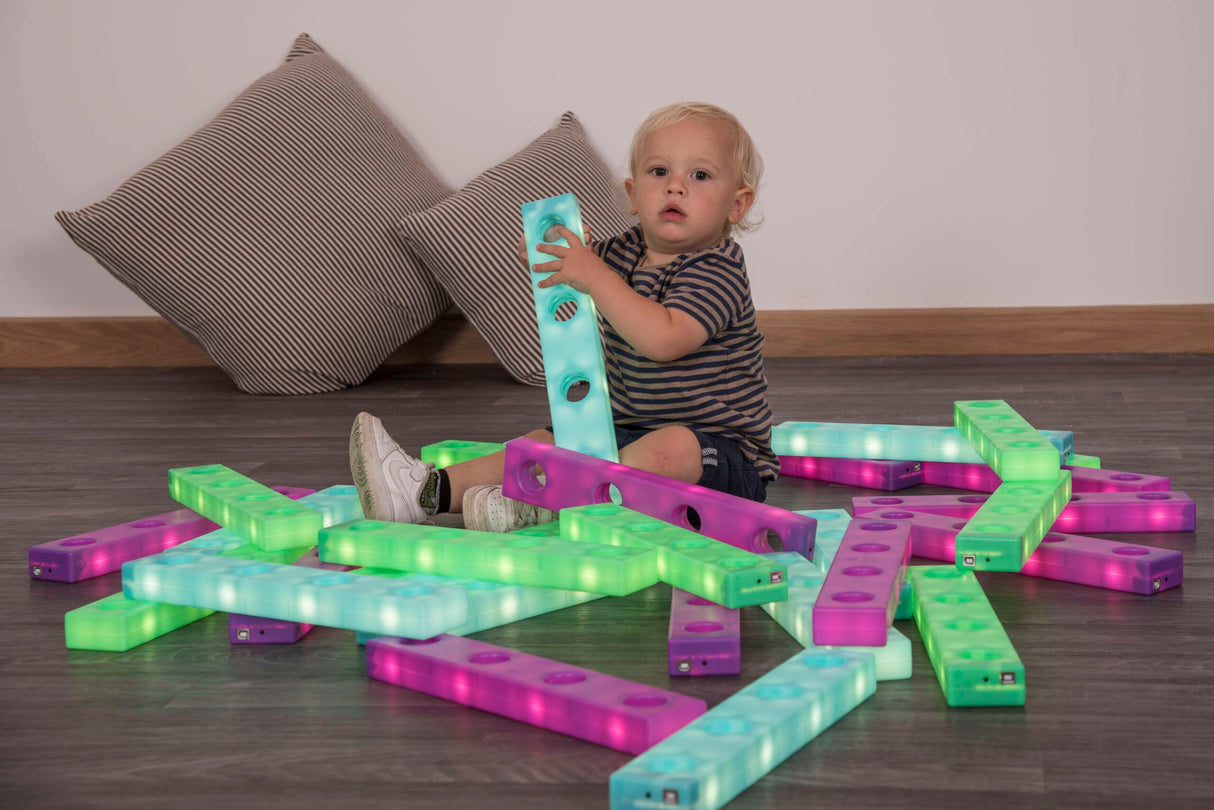 TTS Stack and Build Glow Blocks 9pk EY11702B