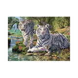 Dino Secret Puzzle 1000 Pieces: White Tiger 53326D