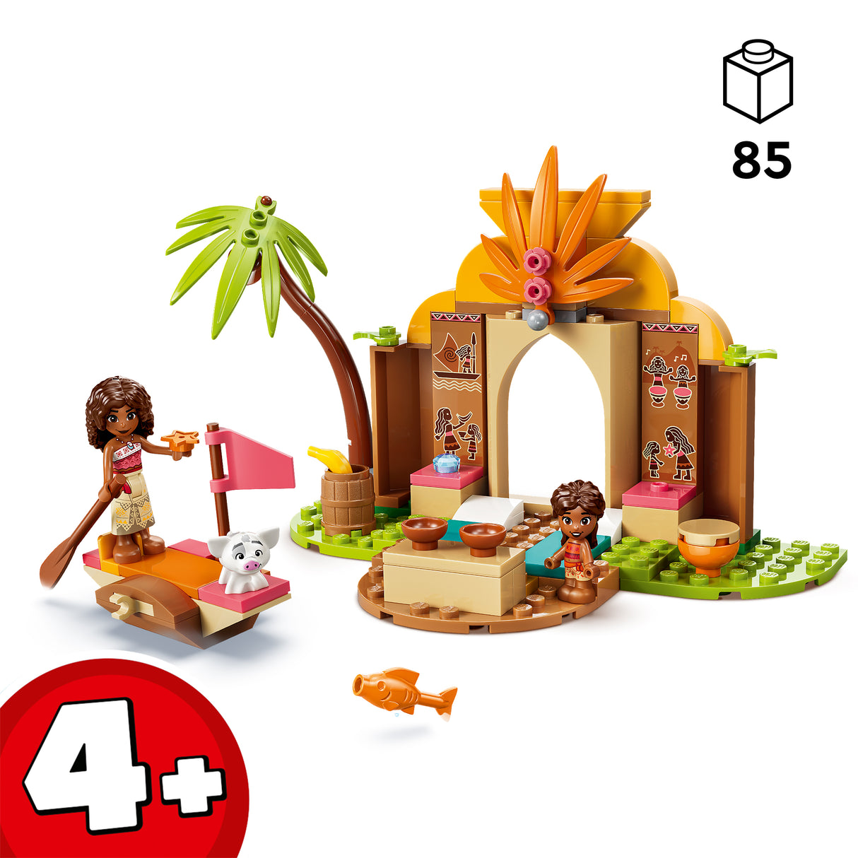 LEGO Disney Moana Village House & Boat 43282L