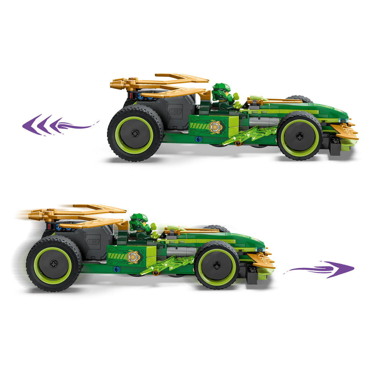 LEGO Ninjago Lloyd's Pull-Back Race Car 71828L