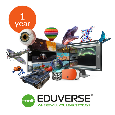 ClassVR Portal and Eduverse 1 year License EVR-SAP-1YR