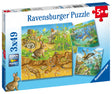 Ravensburger Puzzle 3x49 pc Animals 080502V