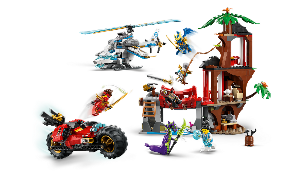 LEGO Ninjago Ninja Vehicle Tree House Battle 71857L