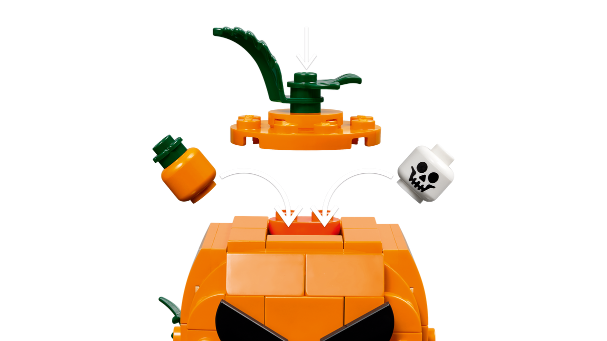 LEGO Iconic Jack-O'-Lantern Pickup Truck 40822L