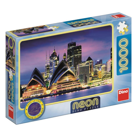 Dino Neon Puzzle 1000 pc Sydney 54130D