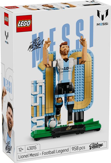 LEGO Editions Lionel Messi – Soccer Legend 43015L