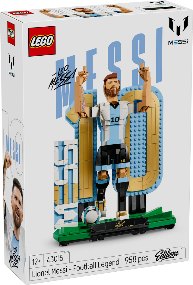 LEGO Editions Lionel Messi – Soccer Legend 43015L