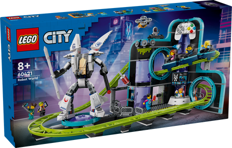 LEGO City Robot World Roller-Coaster Park 60421L