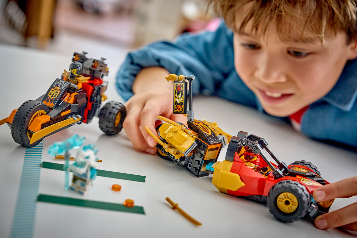 LEGO Ninjago Kai and Cole’s Combiner Vehicles 71864L