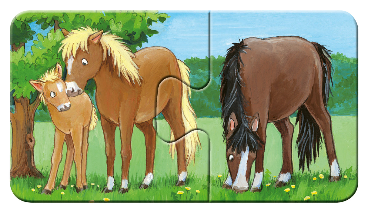 Ravensburger My First Puzzle 9x2 pc Farm Animals 050727V
