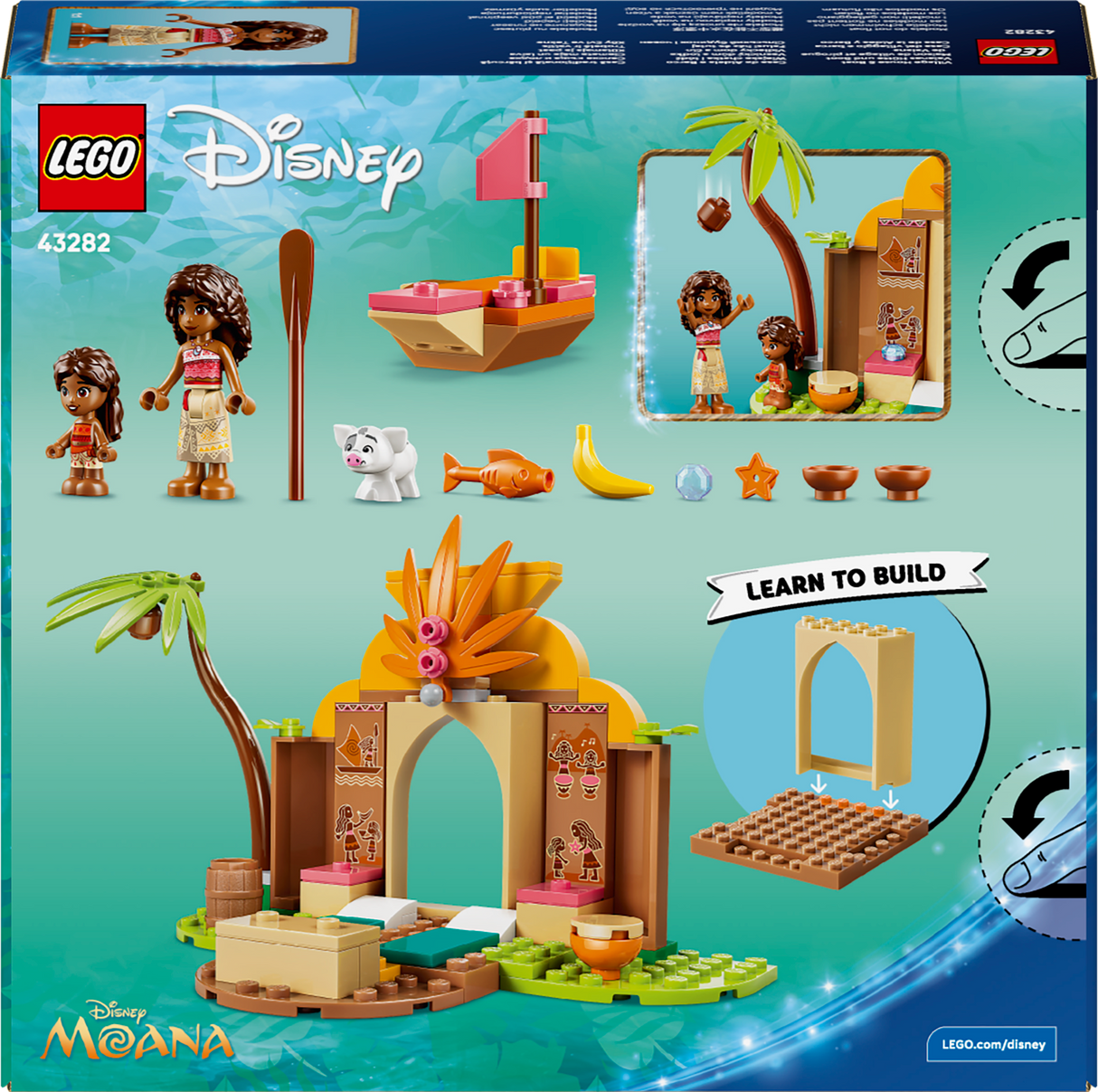 LEGO Disney Moana Village House & Boat 43282L