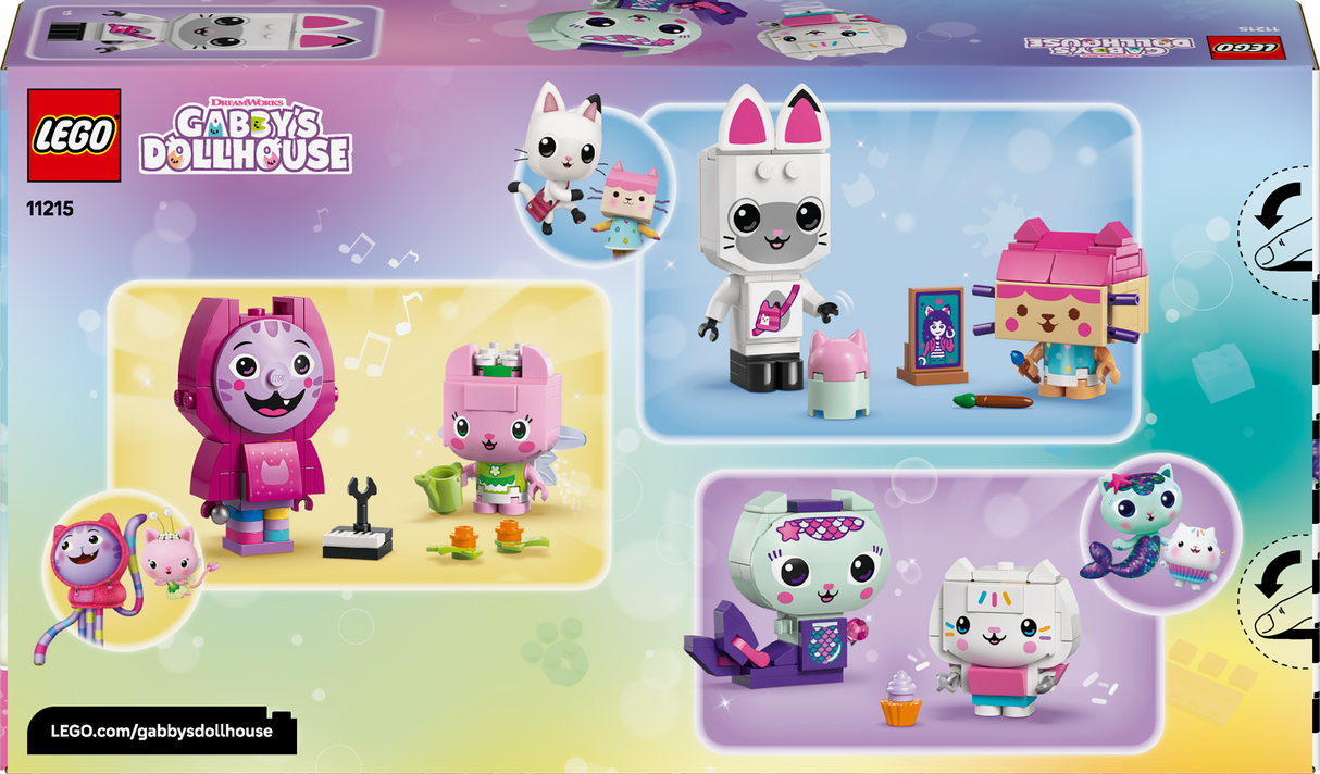 LEGO Gabby's Brick-Built Cat Friends 11215L