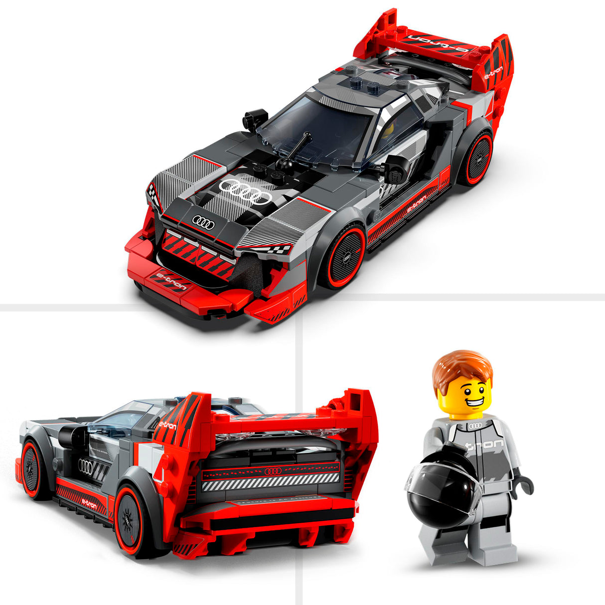 LEGO Speed ​​Champions Audi S1 e-tron quattro Race Car 76921L